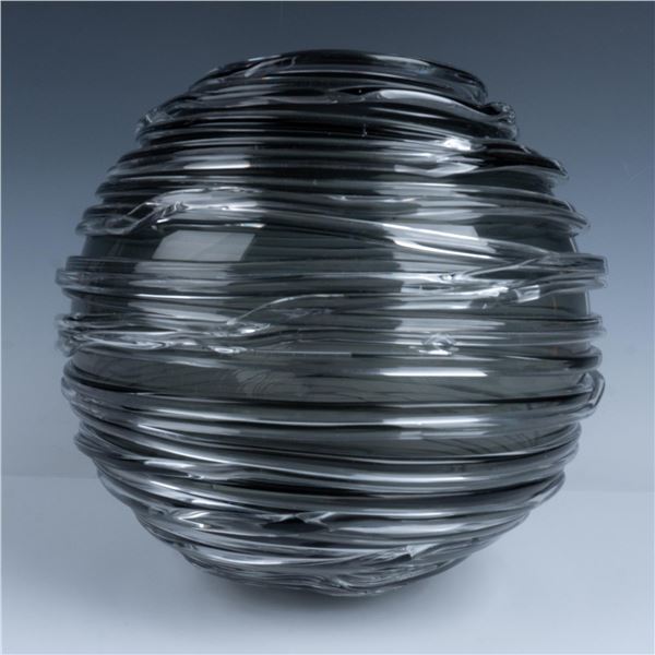 William Yeoward Crystal Globe Vase, Miranda