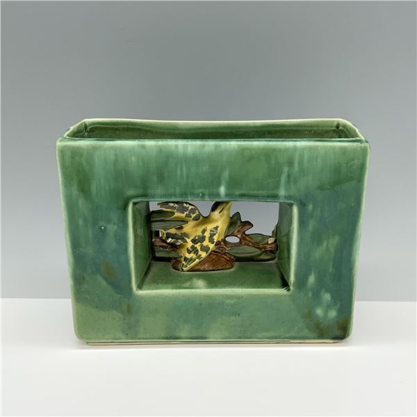 Vintage McCoy Pottery Square Vase