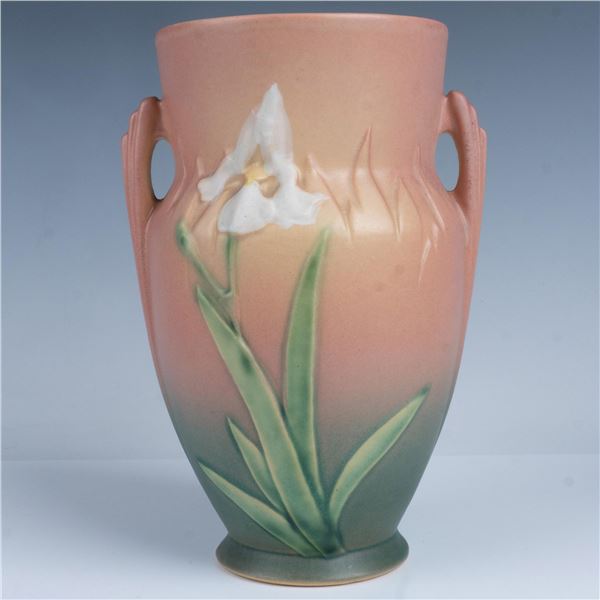 Roseville Pottery Art Deco Iris Vase 921-8