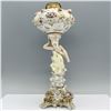 Image 3 : Sitzendorf Porcelain Figural Oil Lamp