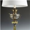 Image 3 : Vintage Green Alabaster Neoclassic Lamp