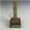 Image 4 : Vintage Green Alabaster Neoclassic Lamp