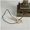 Image 5 : Vintage Green Alabaster Neoclassic Lamp