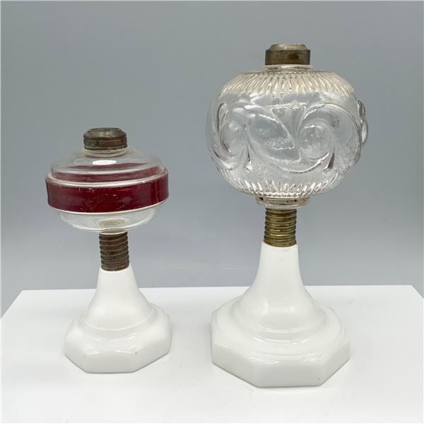 Pair of Retro Kerosene Oil Lamps