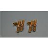 Image 4 : Italian Diamond & 14K Cufflinks, Pair