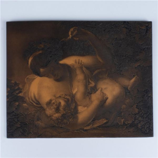 Resin Tablet Engraving, Cupid Disarmed