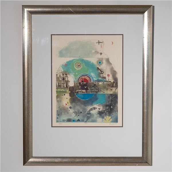 Shahid Kabir, Original Aquatint Etching on Paper, Signed