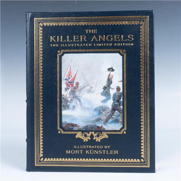Signed by Mort Kunstler Leather Bond Book, The Killer Angels