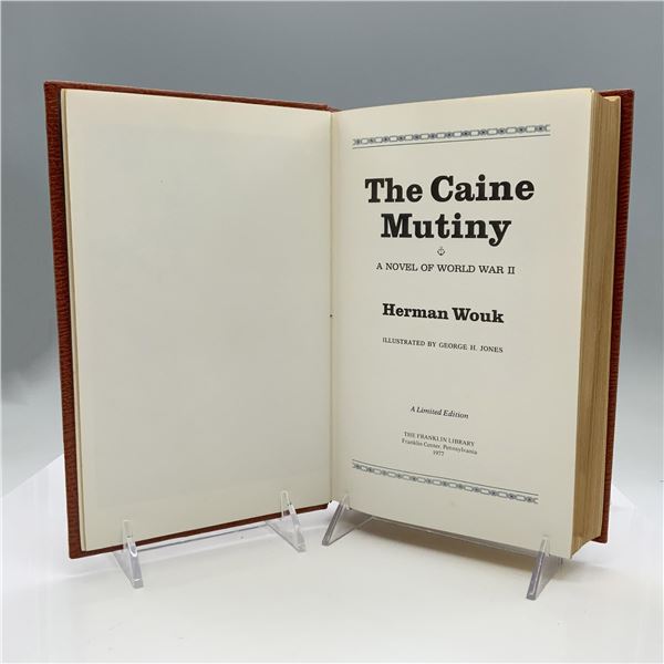 Signed Franklin Library Hardcover Gilded Book, Herman Wouk