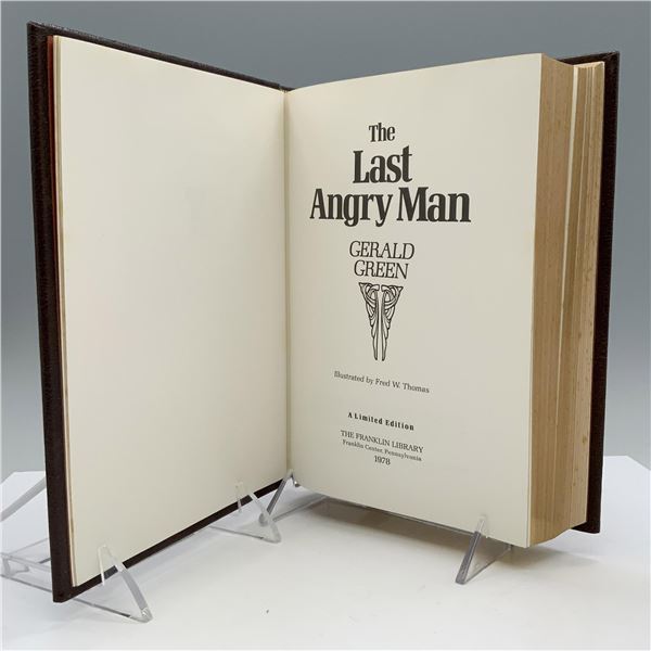 Gerald Green Signed Hardcover Book, The Last Angry Men