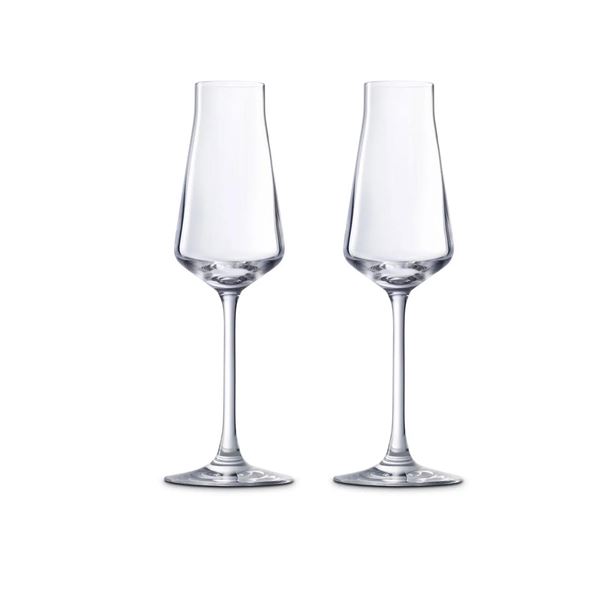 Baccarat Chateau Crystal Champagne Flutes, Sealed Box