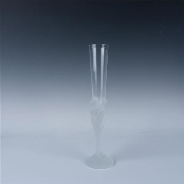 Erte Crystal Champagne Flute, Majestique