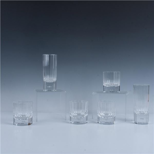 6pc Kosta Boda Drottningholm Bar Glasses