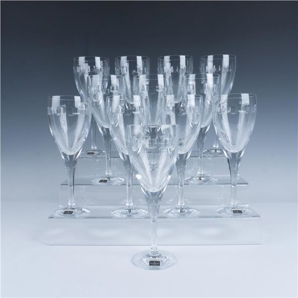 12pc Waterford Crystal Water Goblets, John Rocha, Geo Oden