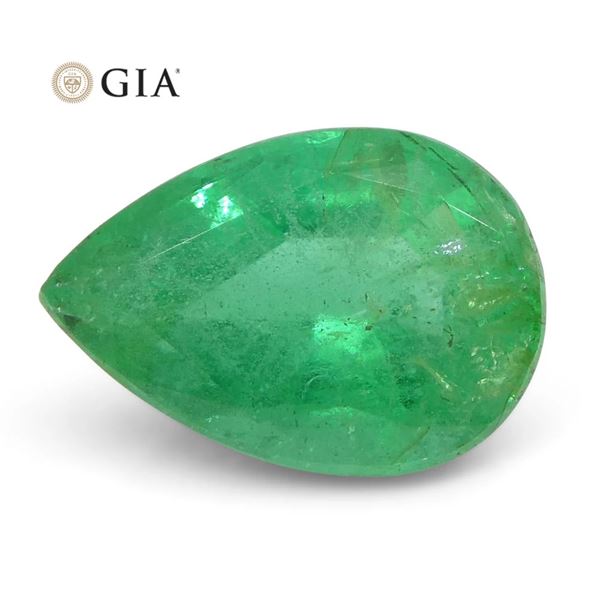 Impressive 1.64 Ct GIA Certified Natural Emerald