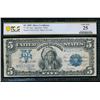 Image 1 : 1899 $5 Chief Silver Certificate PCGS 25