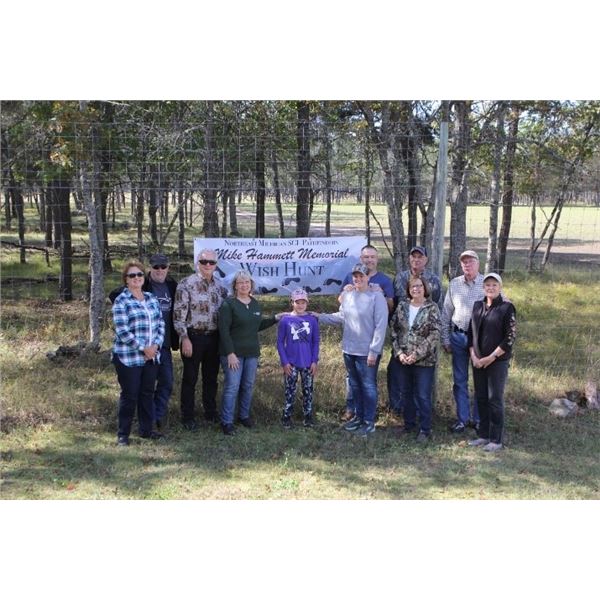 Michigan – Wish Hunt Attendance for One Person