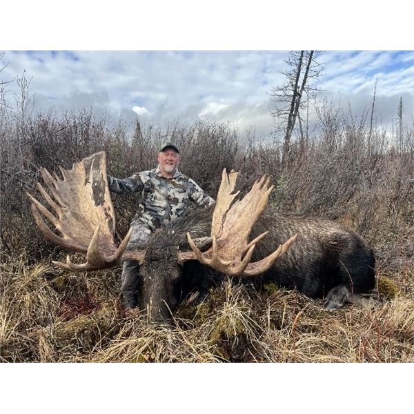 Yukon – 11/9 Day – Alaska/Yukon Moose Hunt for One Hunter