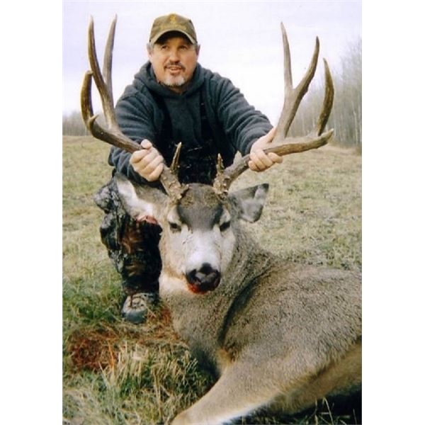 *Alberta – 7 Day – Mule Deer Hunt for One Hunter