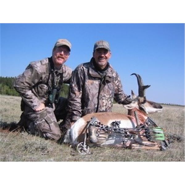 Wyoming - 4 Day - Antelope Archery Hunt for One Hunter