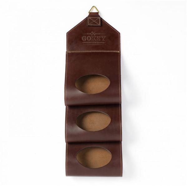 Leather Wine Wall Caddie/Bottle of Riesling/Yeti Wine Tumbler/Wine Opener Set in wooden box