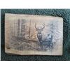 Image 1 : Laser burned wall sign - MAJESTIC BUCK on Oak Stab