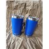 Image 1 : 2 - YETI Rambler - Blue 10 oz