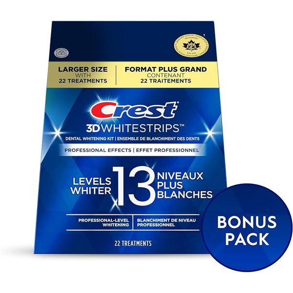 NEW CREST 3D WHITESTRIPS 13