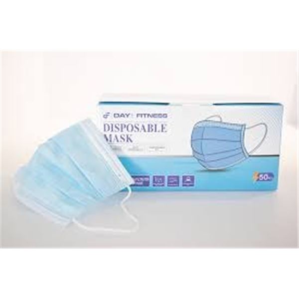 NEW 50 DAY 1 FITNESS DISPOSABLE MASK