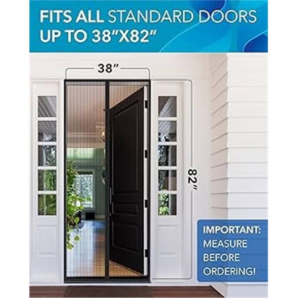 NEW FLUX PHENOM MAGNETIC SCREEN FRONT DOOR