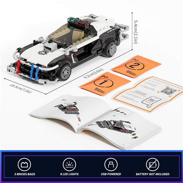 NEW F.O POLICE PATROL CAR