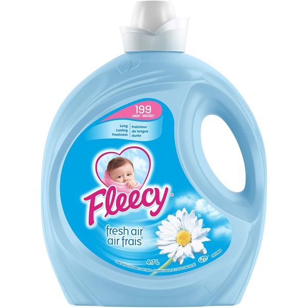 NEW 4.7L FLEECY LIQUID FABRIC SOFTENER