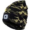 Image 1 : NEW NLAND UNISEX LED CAMO BEANIE GREEN