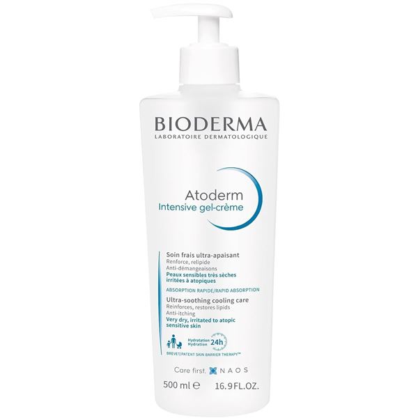 NEW 500ML BIODERMA ATODERM INTENSIVE GEL CREAM