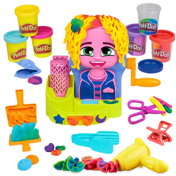 NEW PLAY-DOH HAIR STYLIN SALON