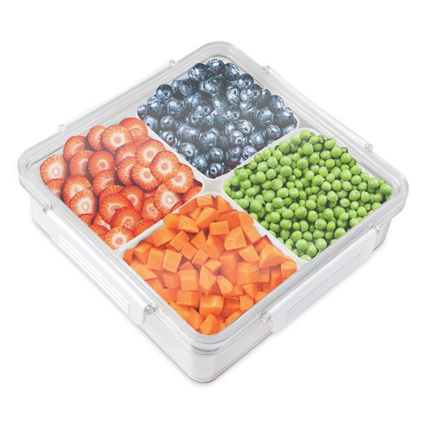 NEW BULKBUY VEGGIE TRAY WITH ORGANIZER