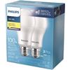 Image 1 : PHILIPS 2 PACK LED DAYLIGHT LIGHT BULBS