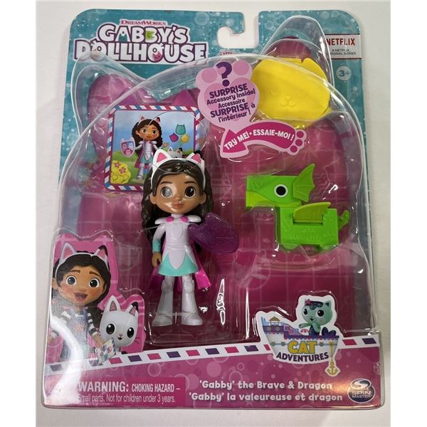 NEW GABBY DOLLHOUSE THE BRAVE & DRAGON
