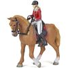 Image 1 : NEW PAPO WALKING HORSE WITH RIDING GIRL