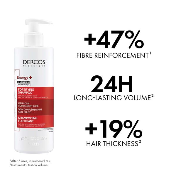 NEW 400ML DERCOS SHAMPOO