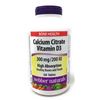 Image 1 : NEW 350 TABLETS CALCIUM CITRATE WEBBER NATURALS