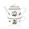 Image 1 : NEW 15 OZ TEAPOT & 8OZ CUP BLOOM TIME FOR TEA