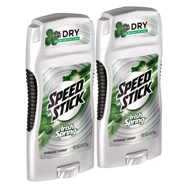 NEW 4 X 85 G SPEED STICK IRISH SPRING DEODORANT