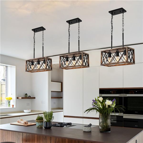 NEW YILYNN FARMHOUSE METAL LINEAR LIGHT