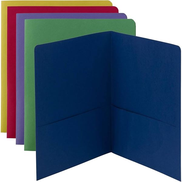NEW SMEAD 2-POCKET FOLDERS 50 EACH