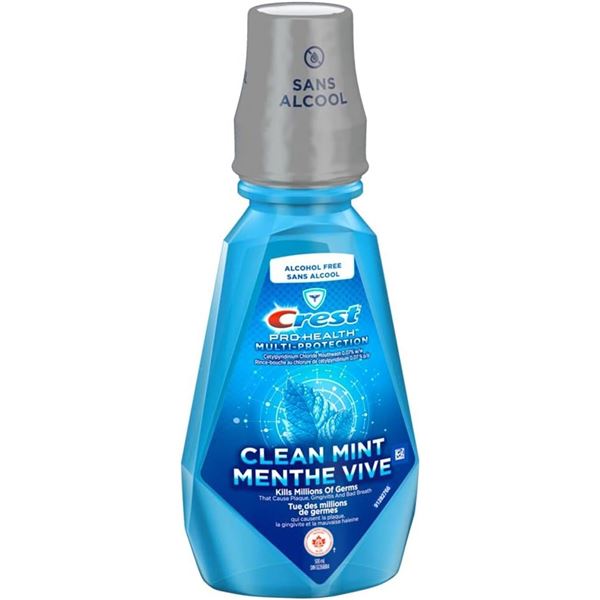 NEW BAG WITH 2 X 500ML BOTTLES OF CREST PRO HEALTH