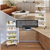 Image 1 : NEW WASJOYE HOME KITCHEN CART