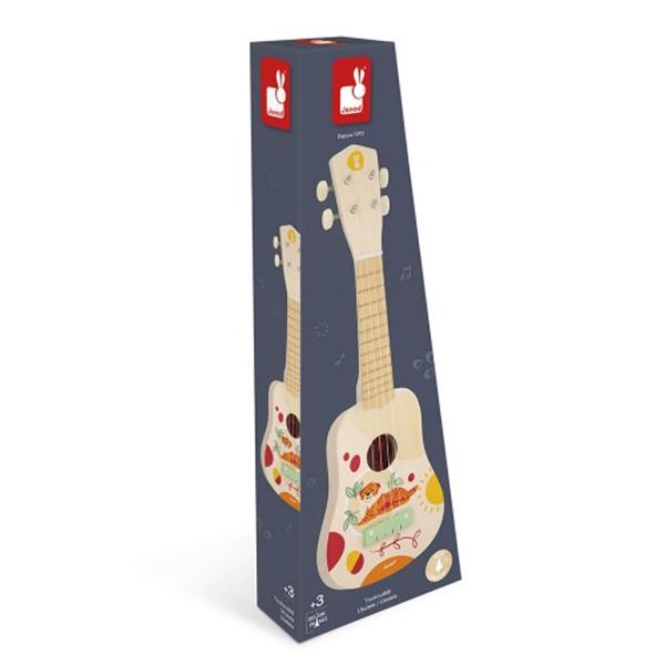 NEW JANOD UKELELE WOODEN FOR AGES 3+