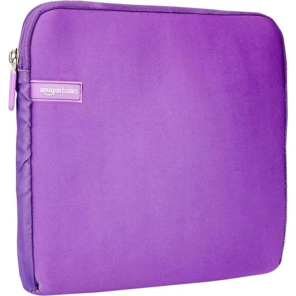 NEW AMAZON BASICS LAPTOP SLEEVE PURPLE 11.6 INCH