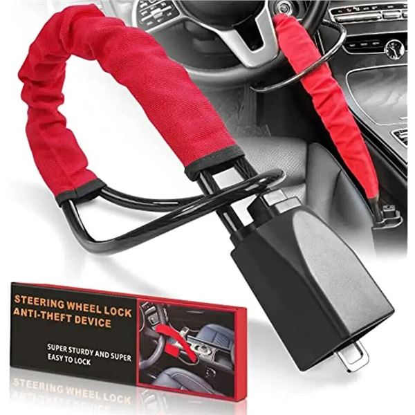 NEW STEERING WHEEL LOCK ANTI-THEFT DEVICE